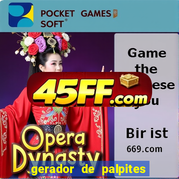 gerador de palpites da mega sena